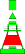 図.右航路優先灯浮標