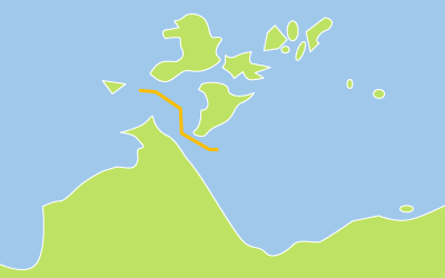 図.来島海峡航路